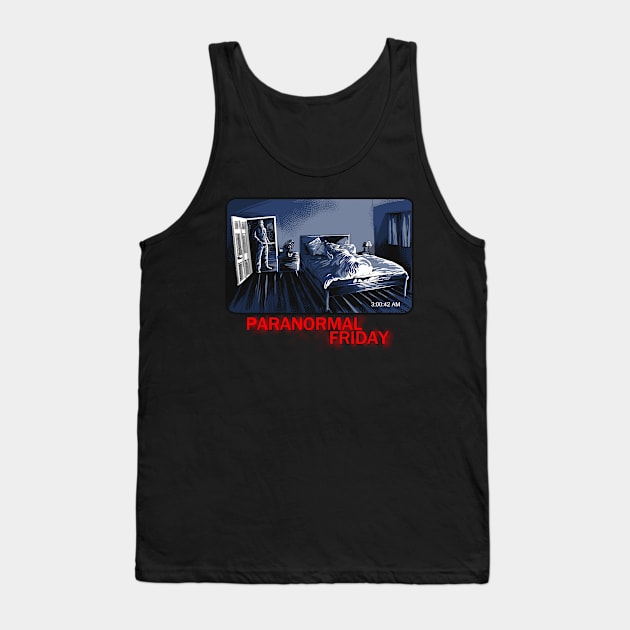 Paranormal Friday Tank Top by Zascanauta